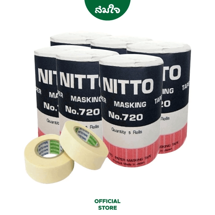 กระดาษกาว NITTO NO.720 6แพ็ค (1แพ็ค/5ม้วน) 8851709008185-6_0